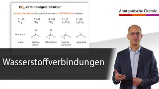 Wasserstoffverbindungen  Anorganische Chemie [upl. by Caz]