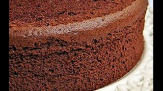 Recette de Genoise au ChocolatChocolate Genoise Recipeطريقة تحضير جينواز الشكولاطة [upl. by Nanis]