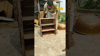 👷👍 Pigeons Wood Cage Setting New Shorts pigeonslovers kalapati pet woodworking shorts 2024 [upl. by Zakarias]