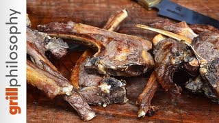 Lamb ribs on charcoal EN subs  Grill philosophy [upl. by Josefa566]