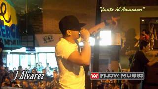 J Alvarez  Junto Al Amanecer LIVE Barrio Castilla  Medellin Colombia [upl. by Menon]