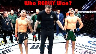 ROBBERY Who REALLY Won Alexandre Pantoja vs Steve Erceg [upl. by Gnidleif]