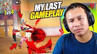 My Last Free Fire Gameplay 😊 of 2023  Tonde Gamer [upl. by Jeffie]