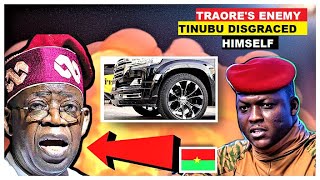 IBRAHIM TRAORES ENEMY PRESIDENT TINUBU DISGRACED HIMSELF BY PURCHASING 4 TYRES FOR 200000 USD [upl. by Pantin241]