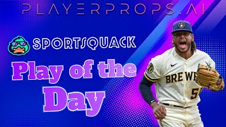 SportsQuack Play of the Day 32924  PlayerPropsai [upl. by Haberman]