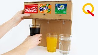 Cómo hacer un dispensador Coca Cola en casa para 3 bebidas diferentes [upl. by Adnilev]