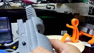 mussy 3d printed Bolt Action Pistol PROP [upl. by Elsi]