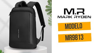 MOCHILA PREMIUM SLIM MARK RYDEN MODELO MR9813 [upl. by Harbird]