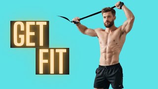 10Minute Full Body Resistance Band Workout [upl. by Naujid741]