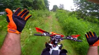 Why did I buy a KTM 300xcw 2 stroke First Ride Thoughts [upl. by Quiteris]