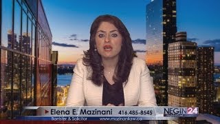 NeginTV Talk Show Interview with Elena E Mazinani Lawyer [upl. by Renae]