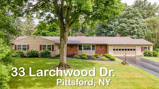 33 Larchwood Dr Pittsford NY [upl. by Naletak523]