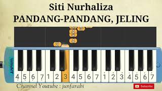 Siti Nurhaliza  PANDANG PANDANG JELING JELING  instrumental melodika [upl. by Ileek194]