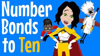 Number Bonds to Ten Song  Maths Song for Children  Number Bonds  Maths Song  Adding [upl. by Noryd998]