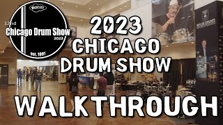 🥁Walkthrough of the 2023 Chicago Drum Show  Drumming Up Excitement 🥁 [upl. by Vilberg38]