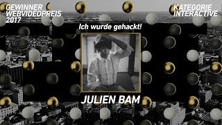 Julien Bam gewinnt den Webvideopreis 2017 in der Kategorie Interactive [upl. by Anairt675]