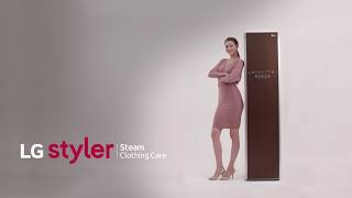 LG Styler  Clothing Care with TrueSteam™ [upl. by Odine]