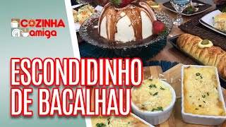 Escondidinho de bacalhau e cassata  Casal Ricco  Cozinha Amiga 271219 [upl. by Warring]