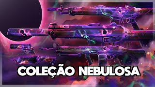 SKINS DA COLEÇÃO NEBULOSA  VALORANT [upl. by Tootsie]