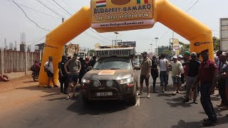 Europe to Africa by road Budapest Bamako Rally returns to Sierra Leone [upl. by Rue506]