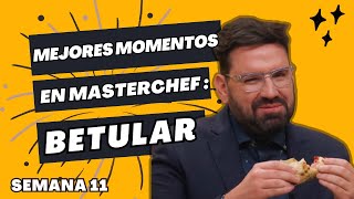 LOS MEJORES MOMENTOS DE DAMIÁN BETULAR EN MASTERCHEFARGENTINA 2023 Telefe  SEMANA 11 [upl. by Ranee]