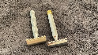 Can open comb razors be mild amp used for daily shaves HCampC Van Winkle vs Goodfellas Gladio [upl. by Ecyarg14]