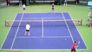 Hit for Haiti at Indian Wells 2010 [upl. by Darby668]