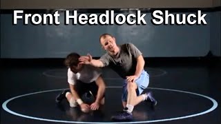 Front Headlock Shuck  Cary Kolat Wrestling Moves [upl. by Eneloc]