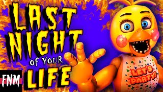 FNAF CHICA SONG quotLast Night of Your Lifequot ANIMATED II [upl. by Kcirdef]