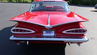 1959 Chevrolet Impala Sport Coupe  SOLD at the St Louis Car Museum [upl. by Anitsirhcairam]