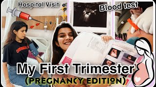 🤰Pregnancy Edition My First Trimester First Visit to Doctor amp Ultra Sound  Super Style Tips [upl. by Sedruol]