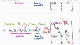 C Parte 3 Ejercicio Reacciones de sustitución nucleofílica y eliminación Sin editar [upl. by Daniela886]