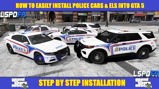 How To Install Police Car Mods amp ELS Into GTA 5 Step By Step LSPDFR [upl. by Romo242]