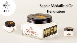 Apply Saphir Médaille dOr Renovateur [upl. by Wandy]