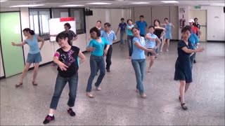 The Blurred Moon｜Line Dance by Linda Kwan｜月朦朧鳥朦朧 [upl. by Eladnyl]