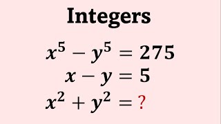 A Nice Diophantine Equation  Number Theory Challenge  You Should Try [upl. by Comptom]