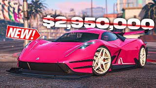 GTA 5 Online  NEW BROKEN Overflod Pipistrello Customization Estrema Fulminea [upl. by Yznyl]