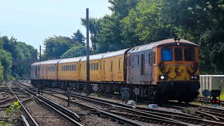 Trains at Faversham amp Teynham  180724 [upl. by Nolana]