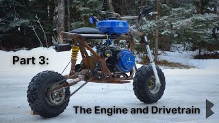 It Drives Full Suspension Mini Bike Pt 3 [upl. by Bronwyn]