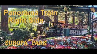 Europa Park  quotPanoramabahnquot Panorama Train  Full Ride  Right Side [upl. by Wertz]