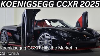 Koenigsegg Ccxr Trevita 2025 ReviewInteriorExteriorFirst LookFeaturesPriceAj Car Point 2024 [upl. by Avi]