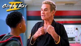 Cobra Kai Season 4 quotYou Have To Prove That Youre Worthyquot Scene [upl. by Atteniuq]