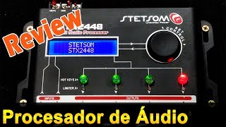 Processador Stetsom STX 2448 Passo a Passo  Regulagem e Review [upl. by Nallek]