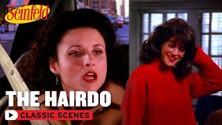 Elaines Friend Has An Old Fashioned Hairdo  The Kiss Hello  Seinfeld [upl. by Bigod]