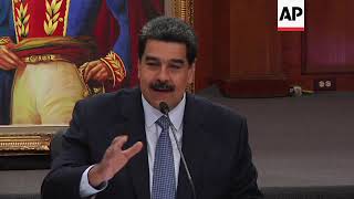 Venezuela Opposition leader vows to battle Maduro [upl. by Leffert]