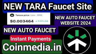 High Paying TARA FaucetNEW Crypto Faucet  NEW AUTO FAUCET  Claim TARA Token Free  NEW Faucetpay [upl. by Ancel]