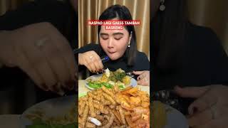 Nasi padang basreng pedas mukbang makanpedas food [upl. by Cissej]