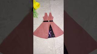 Diwali Frock Design 👗ytshorts diwalifashion frockdesign trendingshorts viralshorts [upl. by Gnolb827]