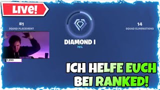 🔴Guten Abend Stream  Fortnite Live ich carry euch wieder in Ranked  BR und Reaload Unreal [upl. by Clarkin]