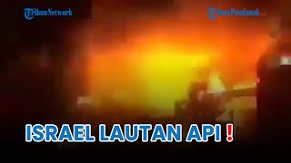 Eilat Lautan Api❗Kota Israel Luluh Lantak Dirudal Houthi Yaman [upl. by Jo]